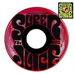Ruote Skate Oj Wheels SUPER JUICE TRANS RED 60MM 78A
