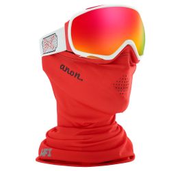 Maschera Snowboard Anon TEMPEST MFI WHITE ROSE/SONAR RED 2020