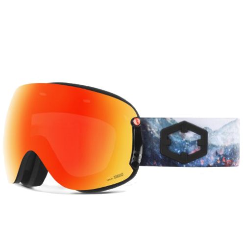Maschera Snowboard Out Of OPEN XL SPARKS RED MCI 2021