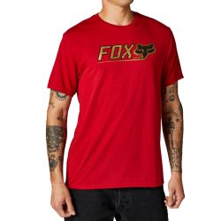 Bike T-Shirts Fox CNTRO SS TECH TEE CHILI 2021