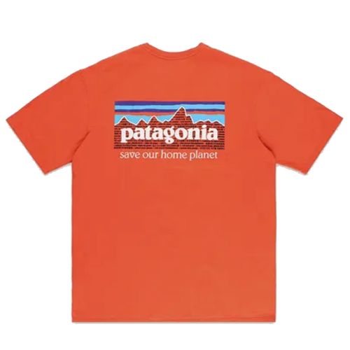 T-Shirt Patagonia P-6 MISSION ORGANIC METRIC ORANGE 2022