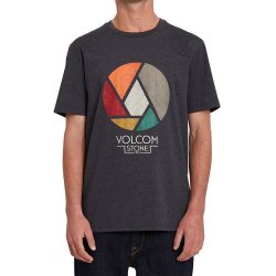 T-shirt Volcom SPLICER HTH SS HEATHER BLACK 2022