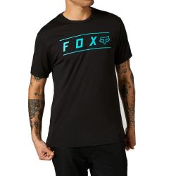Bike T-shirt Fox PINNACLE SS TECH TEE BLACK 2021