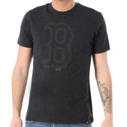 T-Shirt 47 CLUB BLACK ON BLACK BOSTON RED SOX 2021