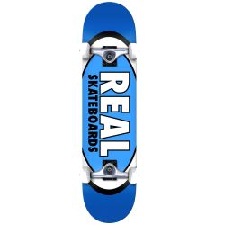 Komplett Skateboard Real CLASSIC OVAL BLUE 7.75"