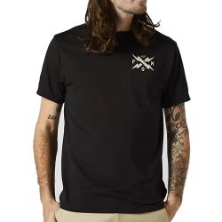 Bike T-Shirt Fox CALIBRATED SS TECH TEE BLACK 2022