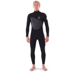 Wetsuit Rip Curl FLASHBOMB 4/3 FRONT-ZIP BLACK 2022
