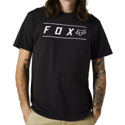 Bike T-shirt Fox PINNACLE SS PREMIUM TEE BLACK/WHITE 2022