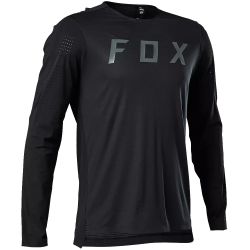 Bike T-shirt Fox FLEXAIR PRO LS JERSEY BLACK 2022