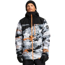 Snowboard Jacket Quiksilver MORTON SHOCKING ORANGE 2023