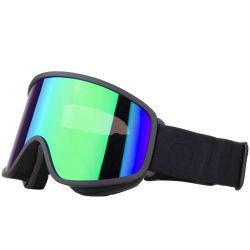 Snowboard Goggle Out Of FLAT BLACK GREEN MCI 2023