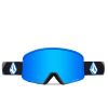 Maschera Snowboard Volcom GARDEN BLUE/DARK GREY + YELLOW 2024