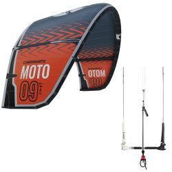 Kite Complete Cabrinha MOTO BLACK/RED + TRIMLITE 2021
