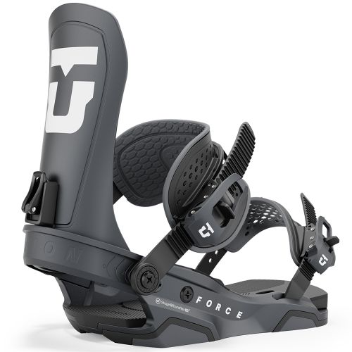 Snowboard Bindings Union FORCE (TEAM HB) GUNMETAL 2025