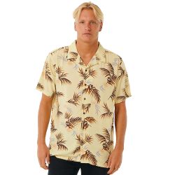 Camicia Rip Curl SURF REVIVAL FLORAL VINTAGE YELLOW